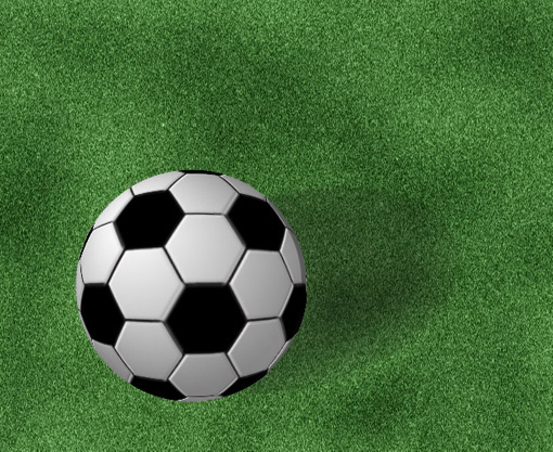 ps效果最好的足球,ps教程制作逼真字