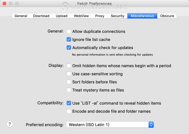 FetchforMac,ftp上传工具