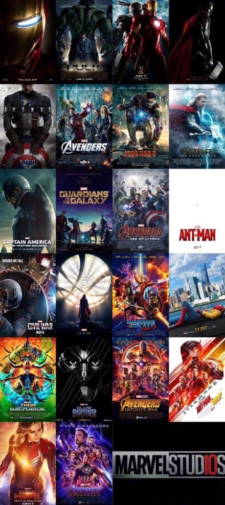 漫威马拉松,一口气看完所有漫威电影共21部