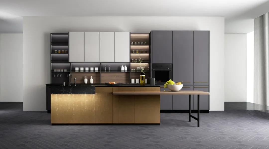 欧派橱柜设计最新款,高端欧派橱柜整装设计