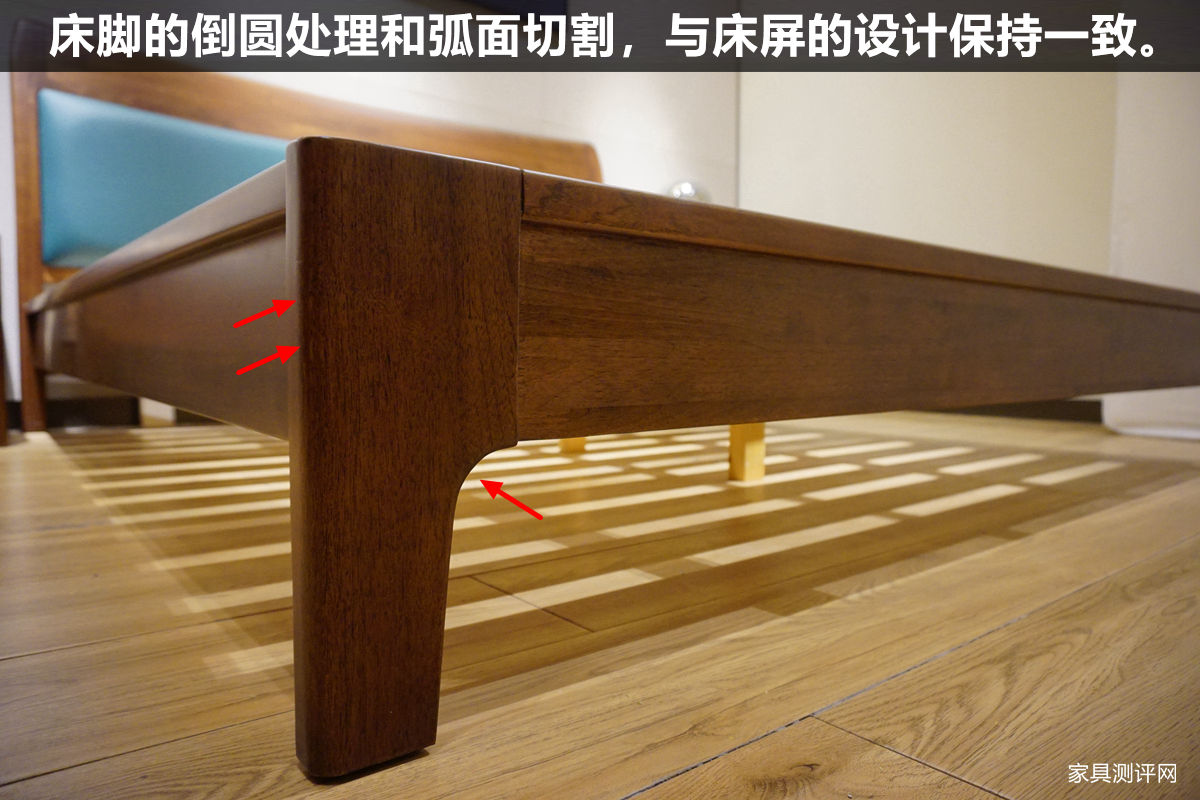 柏森新中式大床,适合轻奢风格的实木床