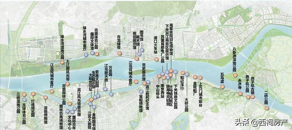 南京九大滨江客厅规划,南京九大滨江客厅