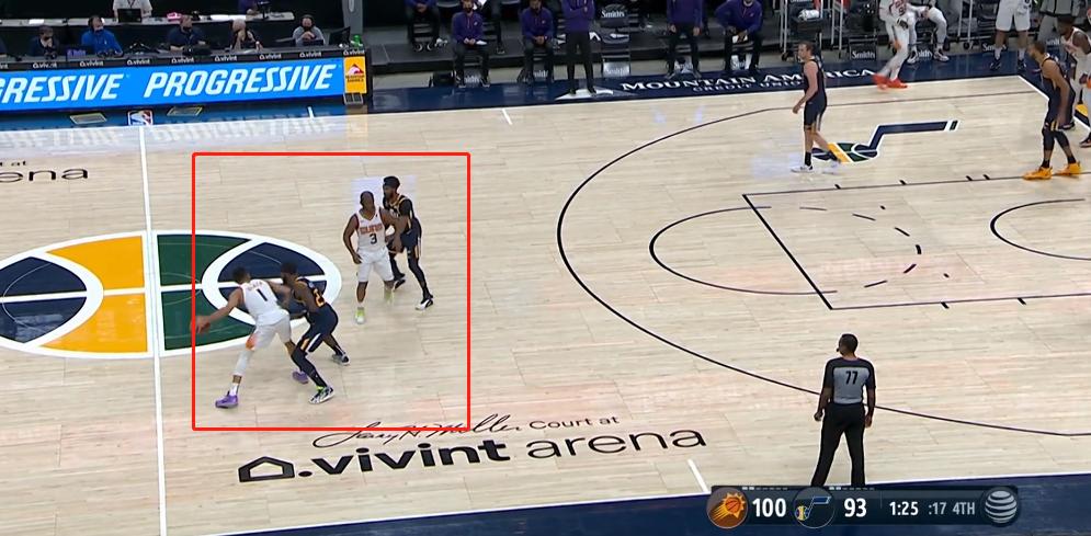 太阳布克得分最高的一场,关键时刻保罗和布克