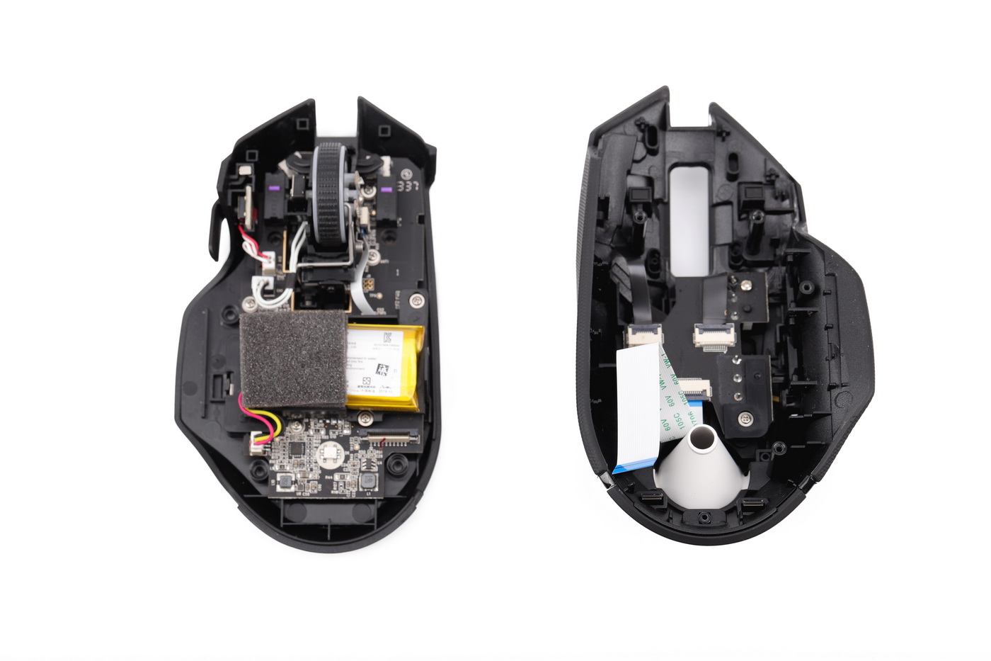 雷蛇巴塞利斯蛇终极版鼠标防滑贴,雷蛇巴塞利斯蛇v3鼠标拆解