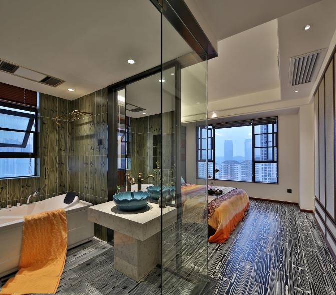 整面墙都做玻璃隔断好看吗,房屋玻璃隔断墙的最佳方法