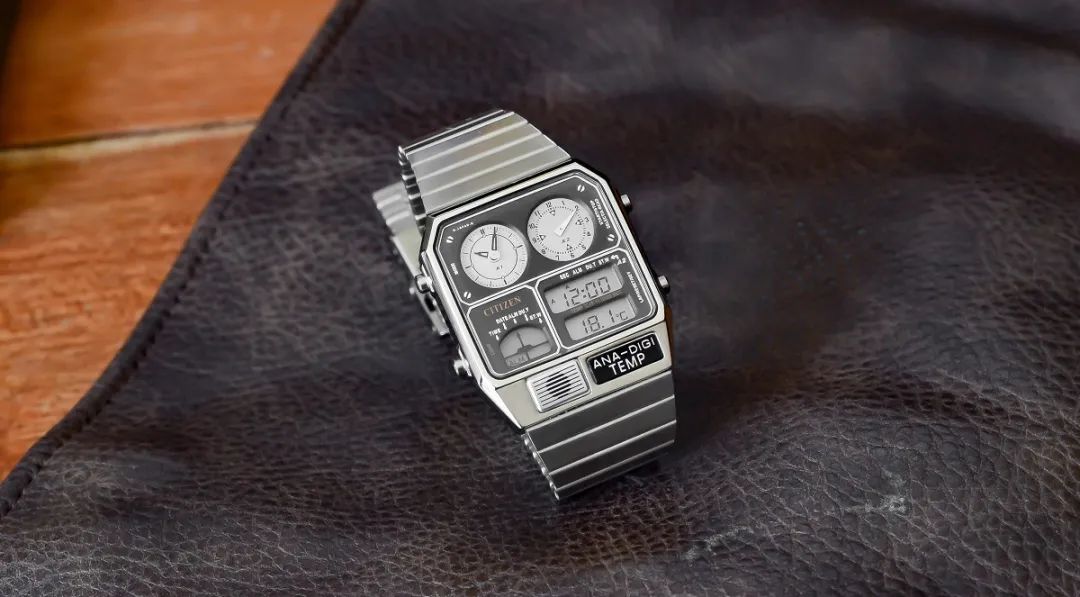 西铁城Ana-DigiTemp:怪异与奇妙的结合体