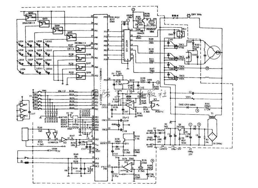 三洋xqb60-m808洗衣机故障码,拆机老洗衣机