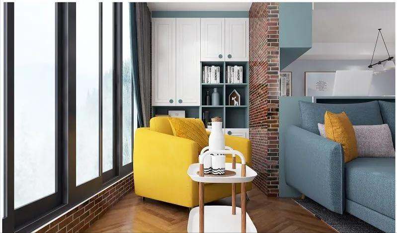 小卧室也能有小书房,不足7平米卧室书房设计