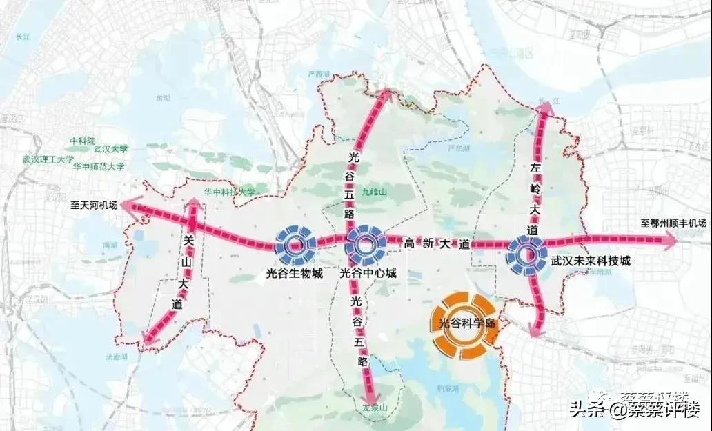 武汉光谷向东发展五年后的前景,光谷一路向东最新消息