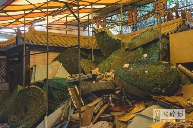 在新会城的中心，有一座时光的废墟