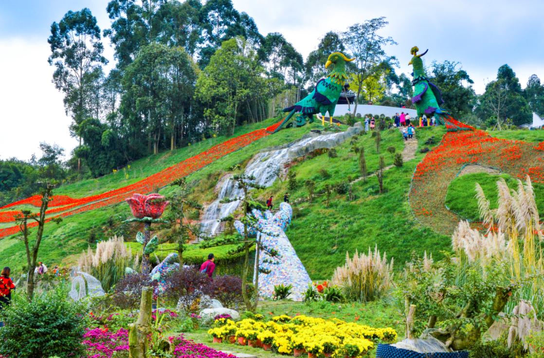 成都市美丽乡村游,留在家乡四川