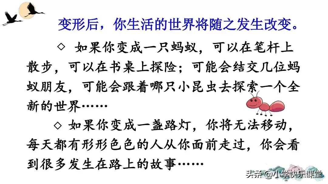部编版六年级语文习作变形记,部编版六年级上册作文变形记教案