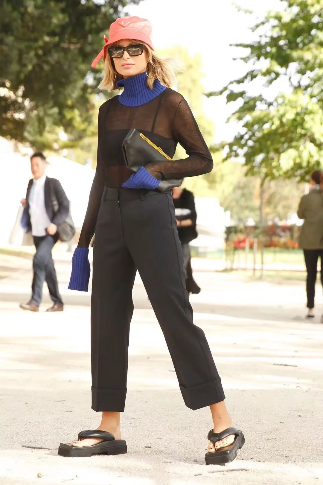 防水拖鞋厚底增高冬季外穿,雪地拖鞋女款冬厚底增高