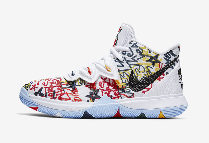 涂鸦细节吸睛度爆棚！全新Kyrie5“KeepSueFresh”不要错过了