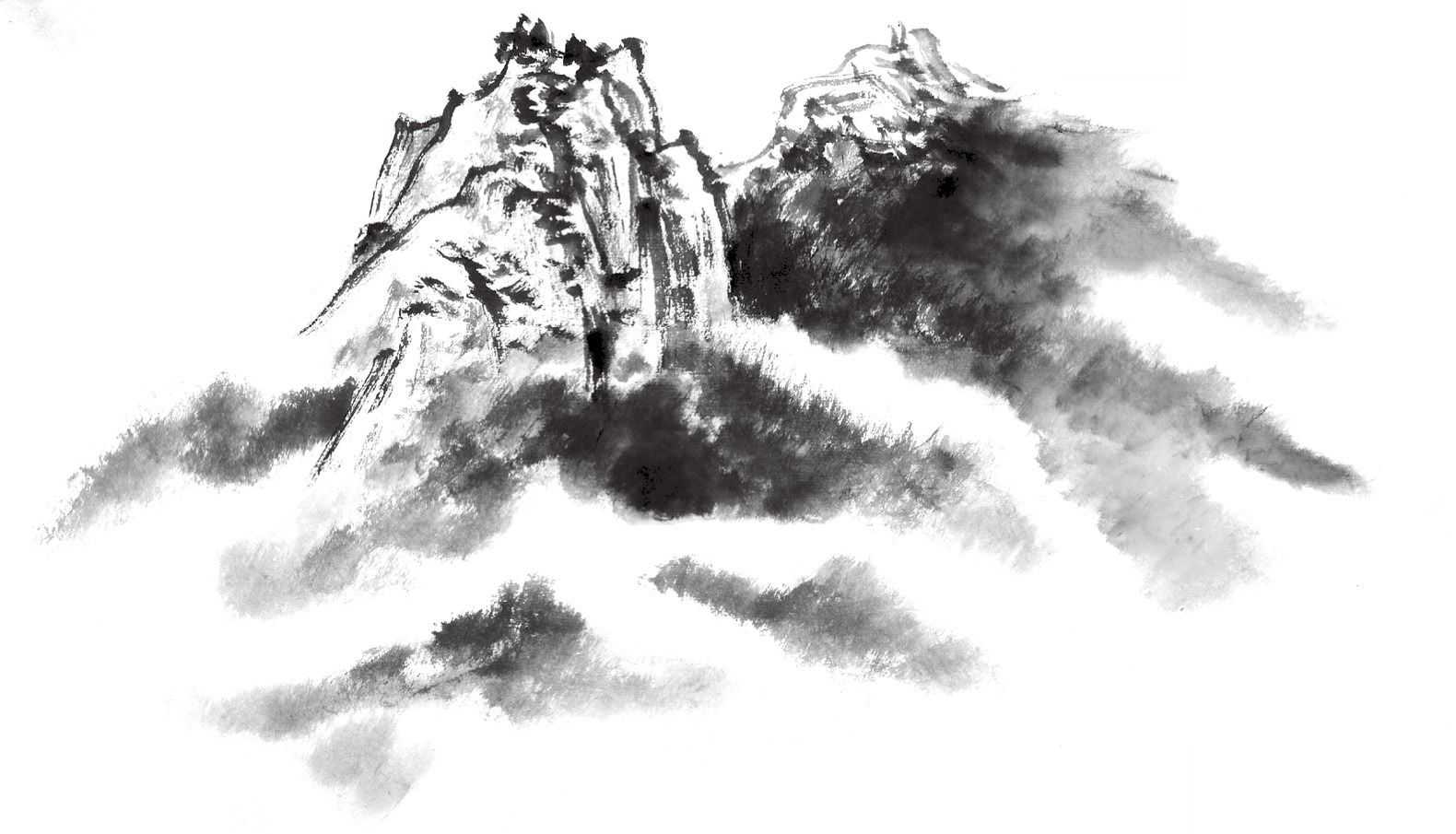 云简易画法,云简单素描画