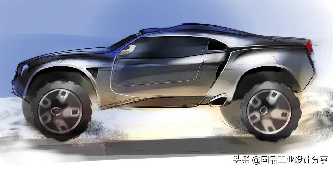 汽车手绘画图片大全,汽车设计图手绘入门
