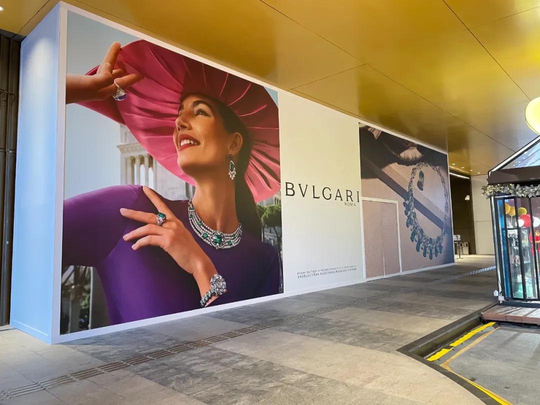 深圳湾万象城围挡,深圳湾万象城tiffany围挡