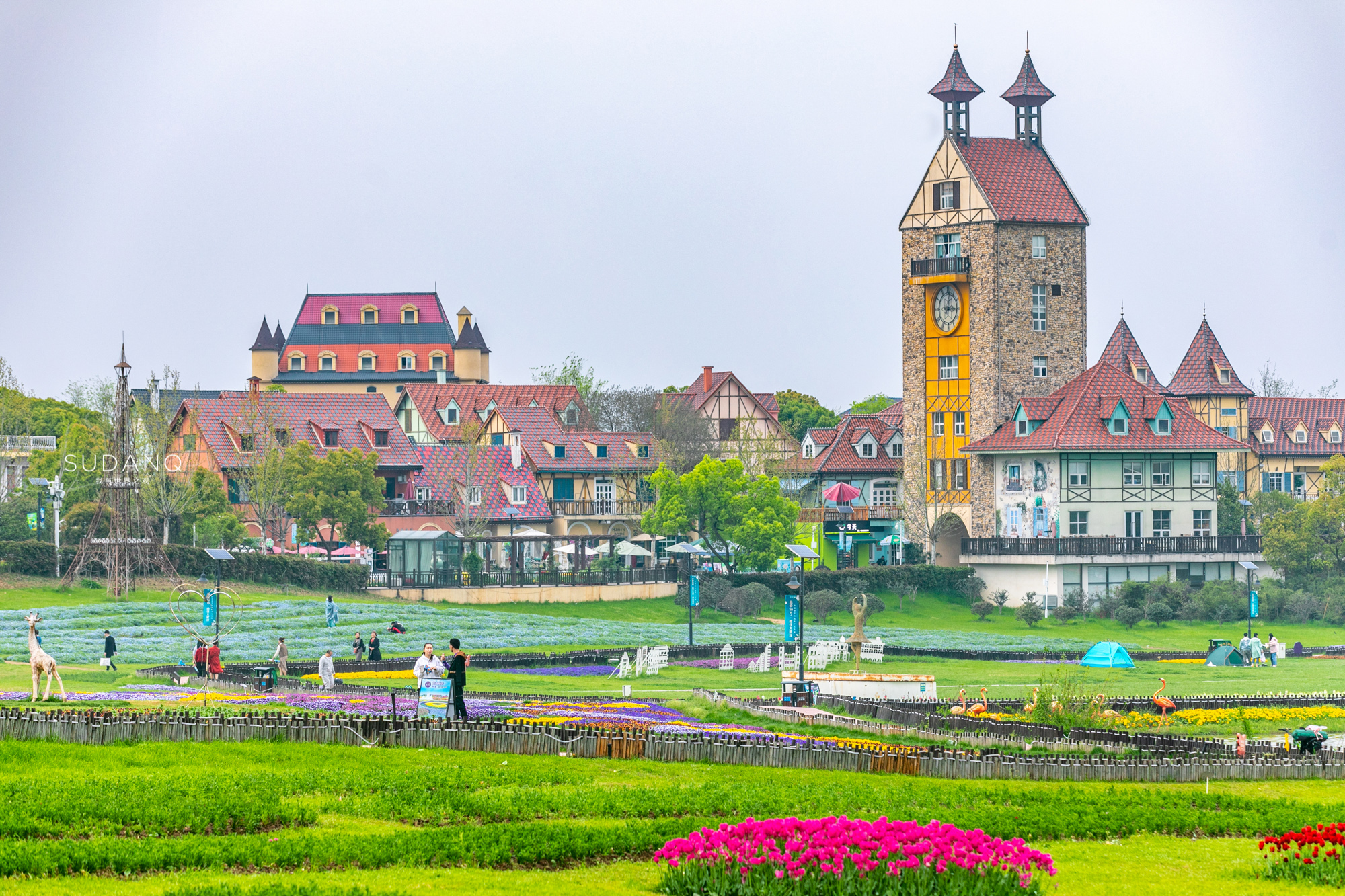最值得去的鲜花小镇,距离武汉不远的景区