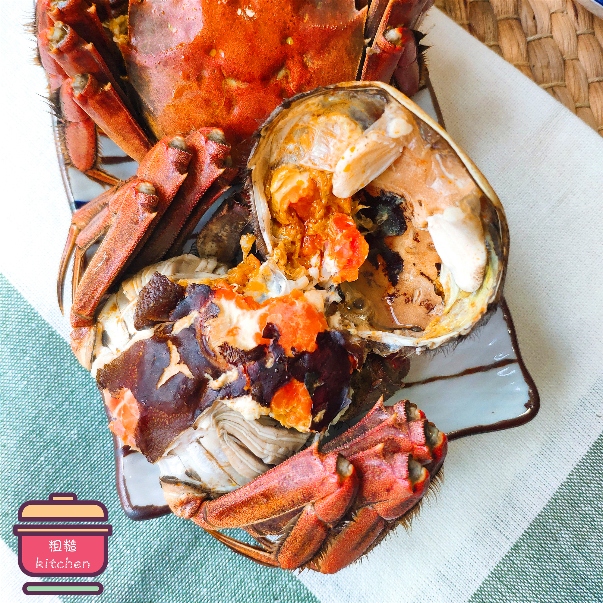 清蒸大闸蟹教你蒸出完美大闸蟹,大闸蟹的吃法清蒸螃蟹的做法