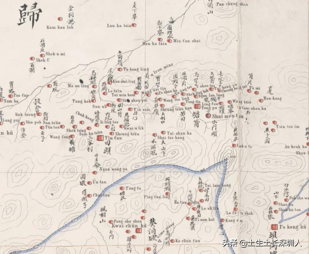 这些深圳老地图,见过一张就算你厉害