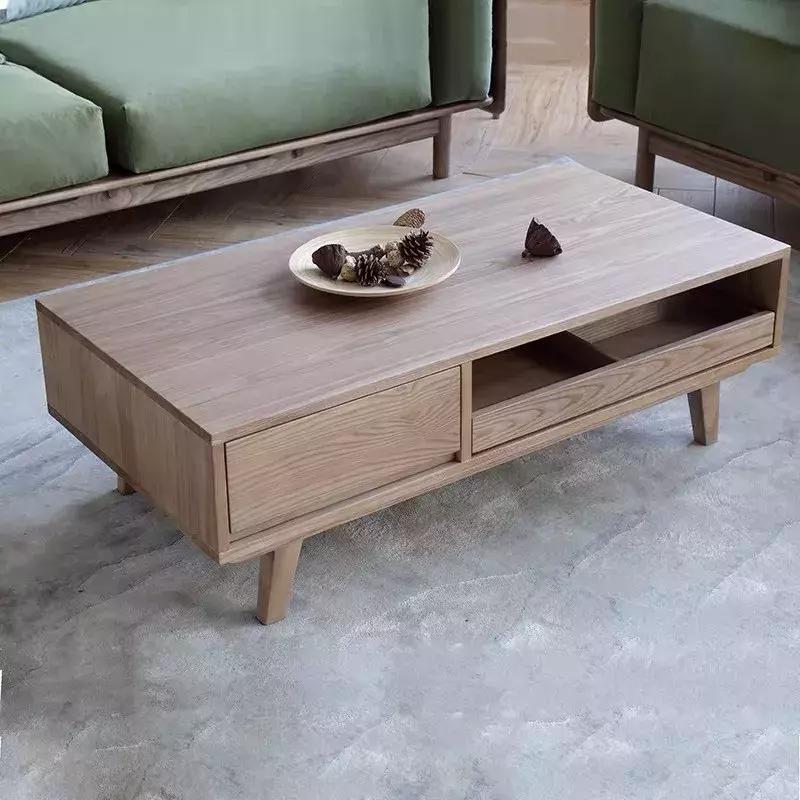 实用的实木客厅茶几推荐,木质茶几漂亮的简单的