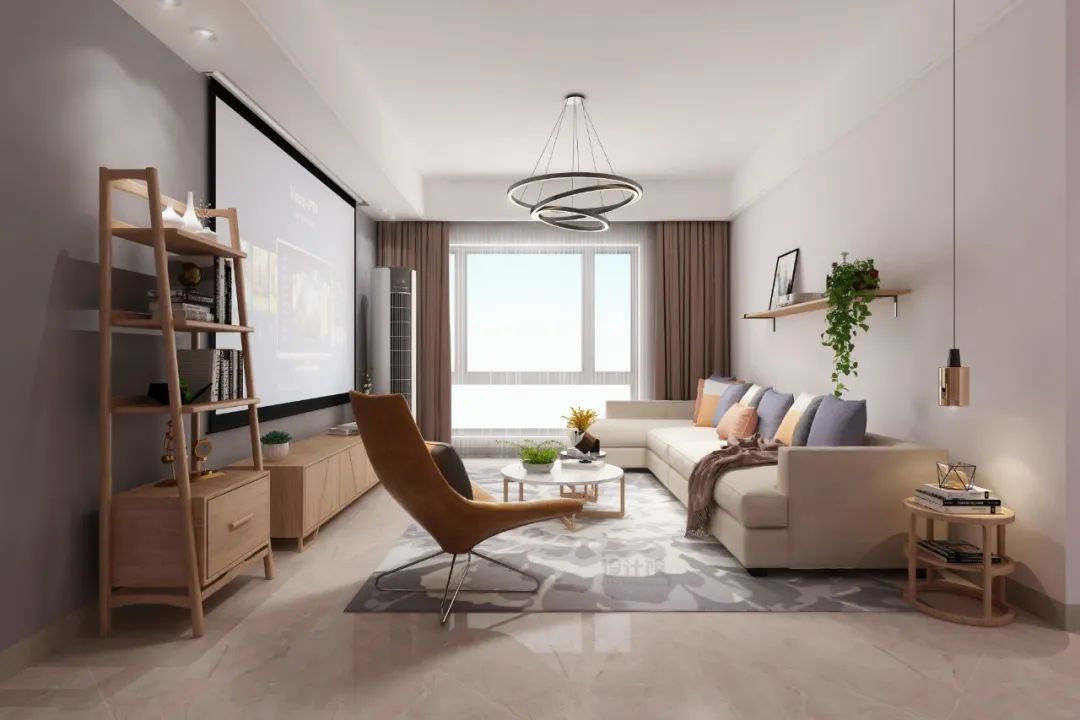 电视柜旁边就一点空间放什么合适,电视柜底部留空还是不留空