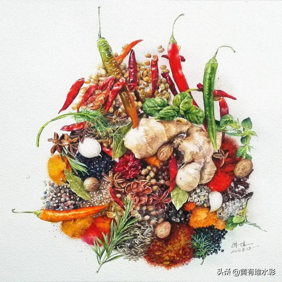 一个理工男的避坑指南,水彩入坑第一天