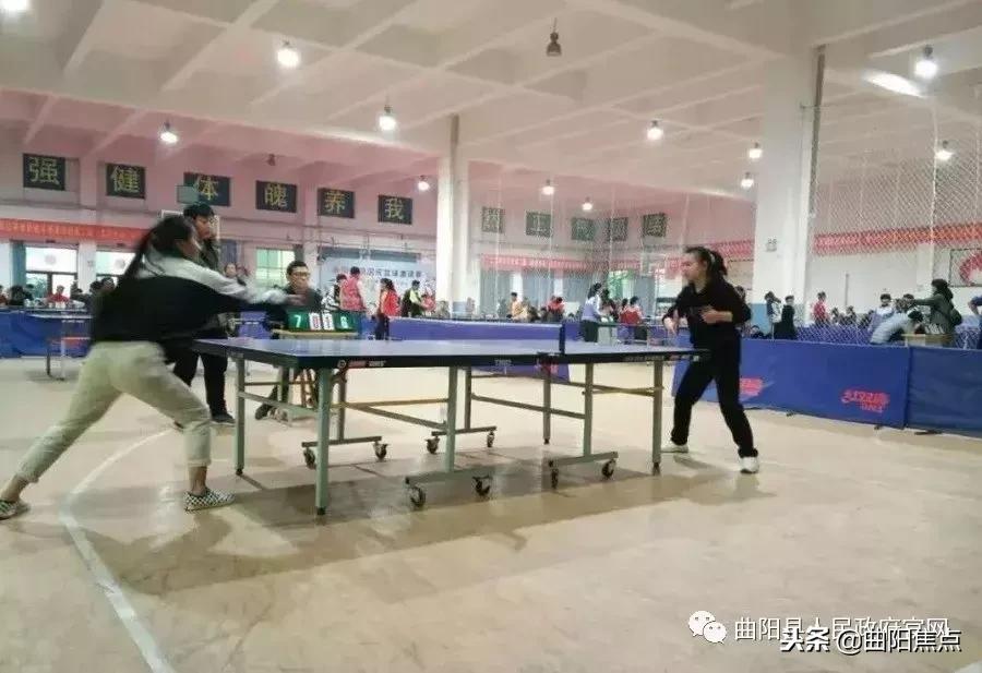 曲阳二中运动会打破纪录,曲阳县中小学生乒乓球比赛