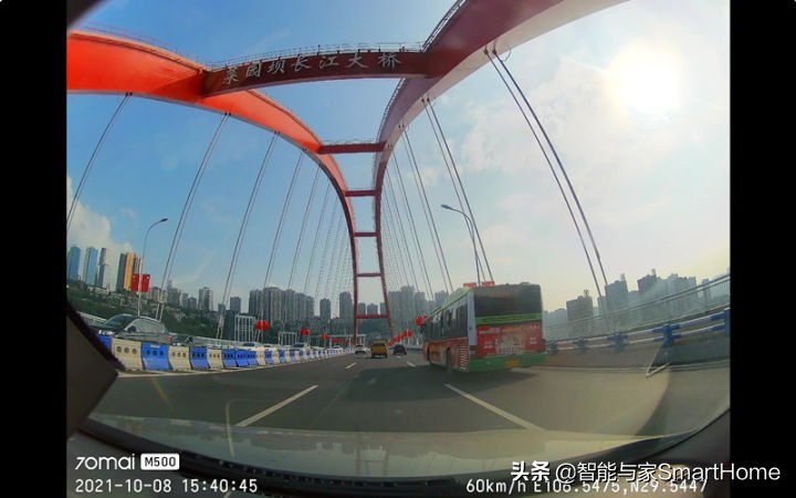 70迈行车记录仪m500对比a800,70迈行车记录仪m500测评循环录像