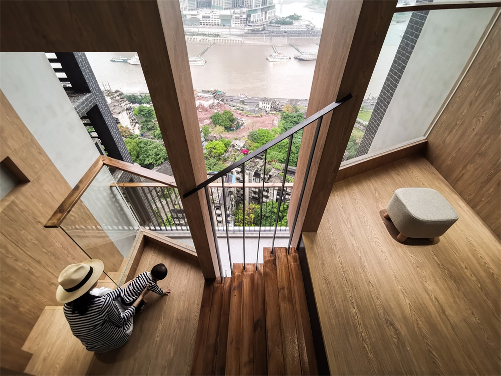 月河对影重庆江景民宿,民宿月河对影