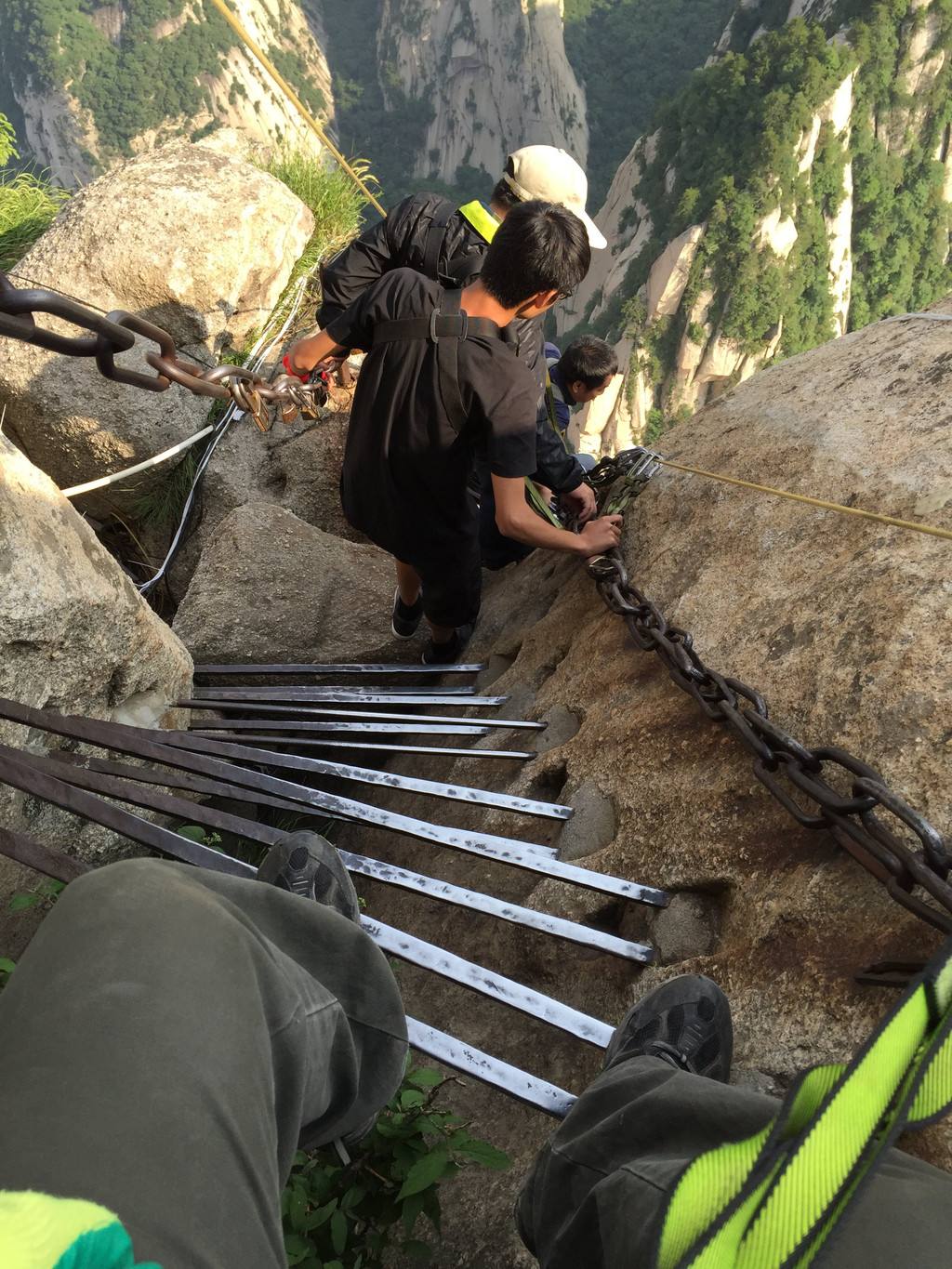 华山地图高清版攻略,最全华山攻略地图