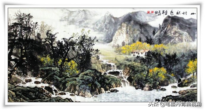 全星恒山水画,全星恒山水画作品