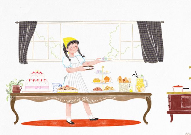 平凡的小幸福，来自韩国艺术家 Chassam