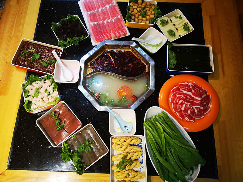 西安大火锅,西安市大自在火锅分布图