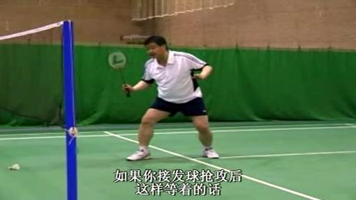 羽毛球双打接发球规则及图片视频,羽毛球双打接发球秘诀图解教学