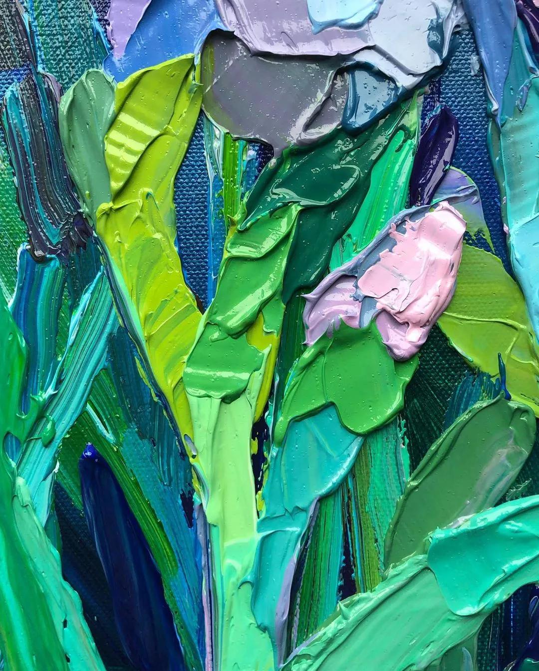 一千元颜料画画,画画颜料全套捡漏