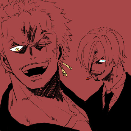 索隆和山治的情侣时刻,索隆和山治日常干架