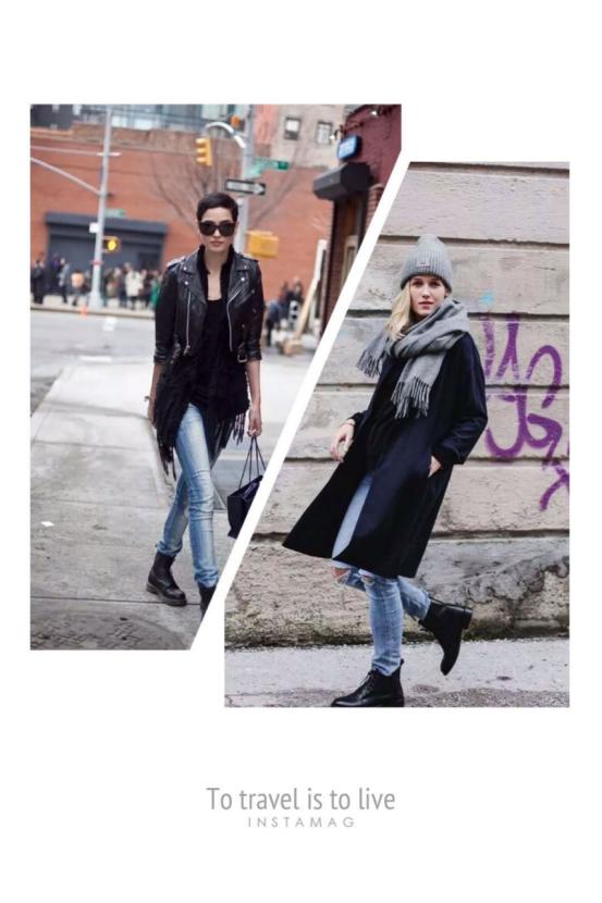 2022年最流行马丁靴穿搭,马丁靴的时髦穿搭