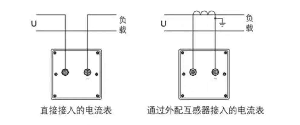 电流互感器和智能电流表接线方法,电流表电压表万能转换开关接线图