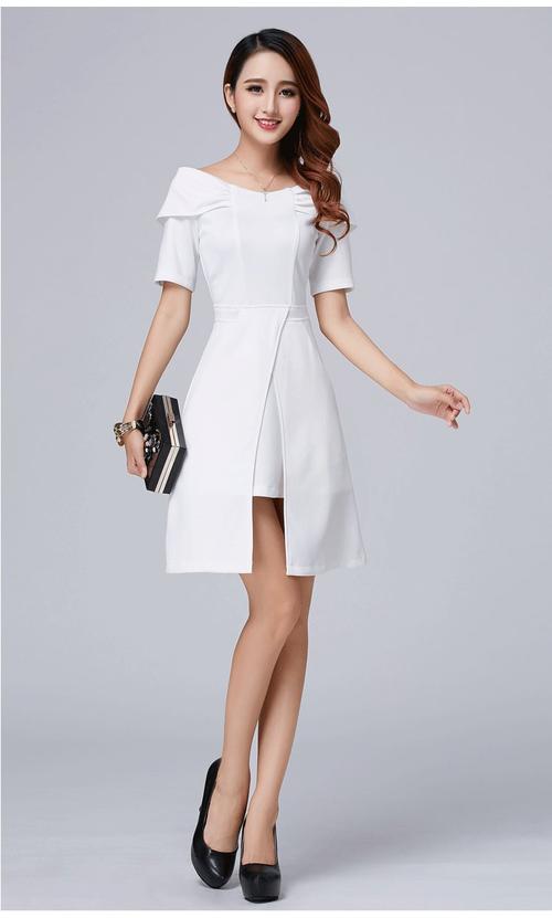 夏季一字肩穿搭套装,小个子高端套装遮肚子一字肩春夏