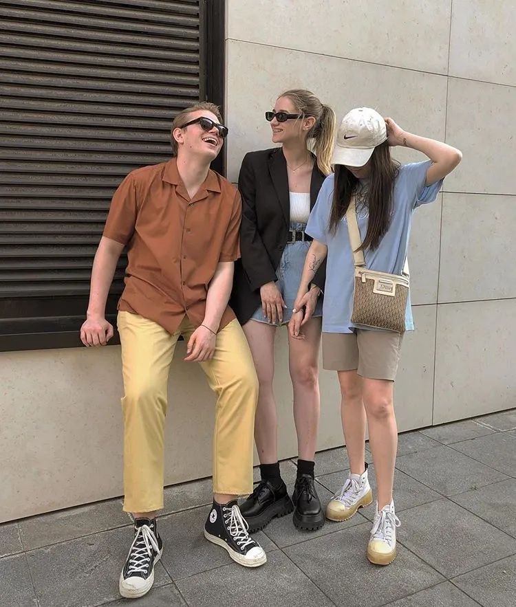 中性风酷帅女生穿搭,民国中性风穿搭