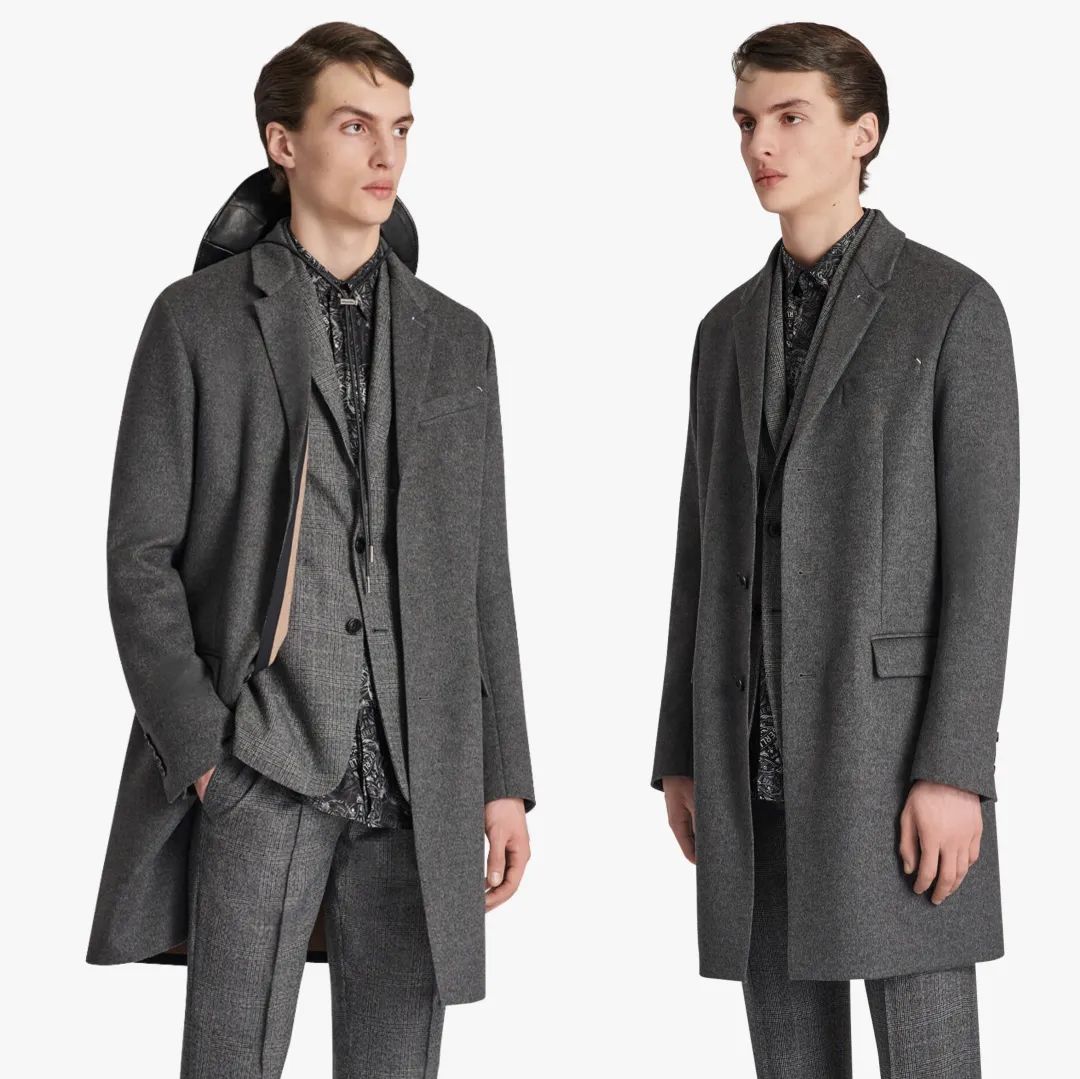 普京穿一套黑风衣,普京穿黑衬衫披外套