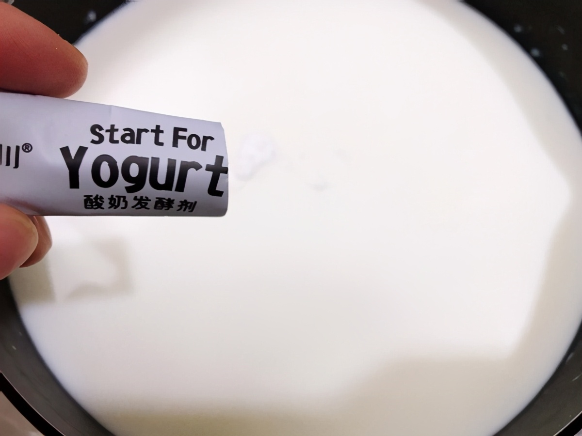 家里喝不完的奶粉，做成酸奶，味道很好，比买的酸奶味道还浓郁