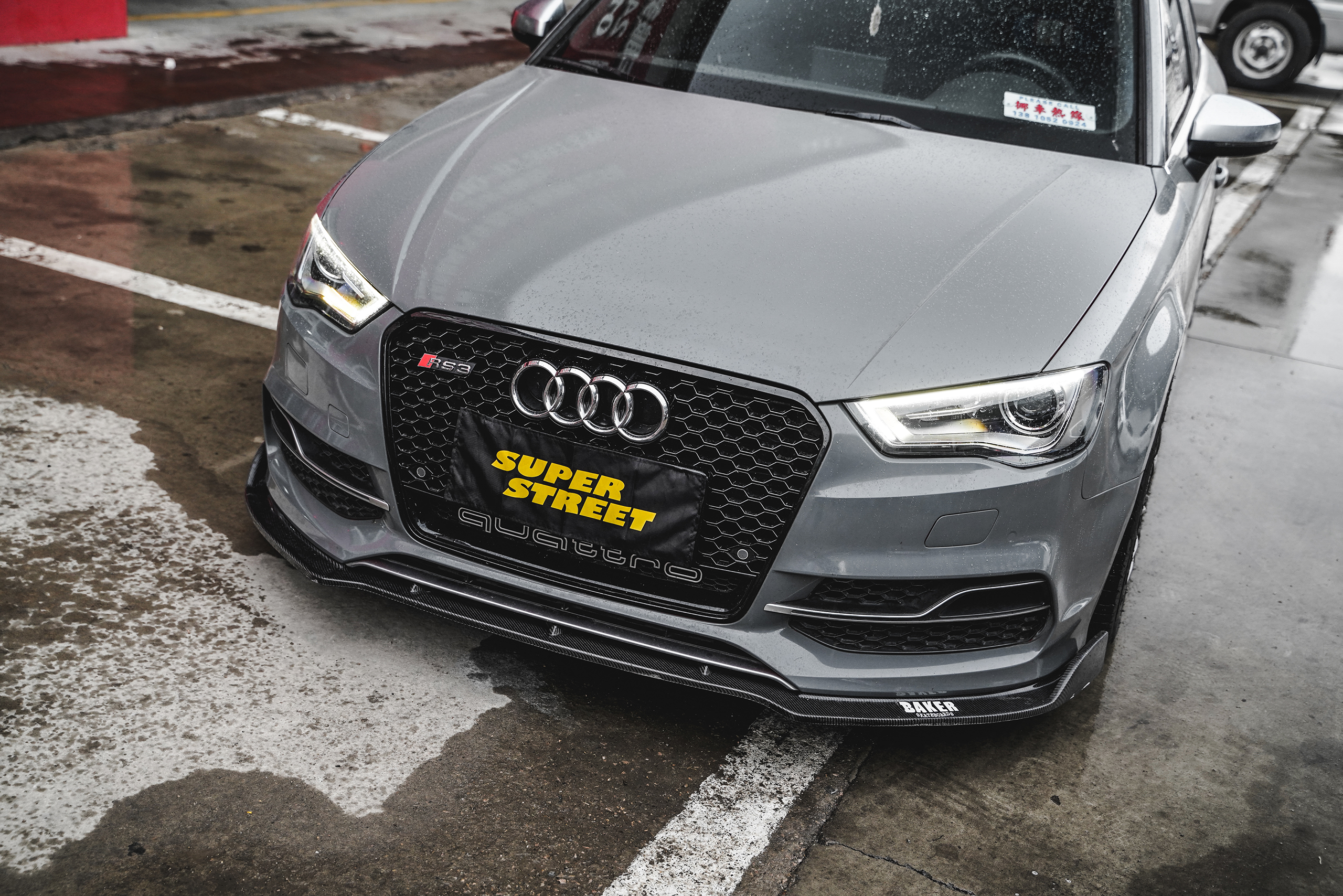 奥迪s3绞牙避震效果图,奥迪s3改装大涡轮