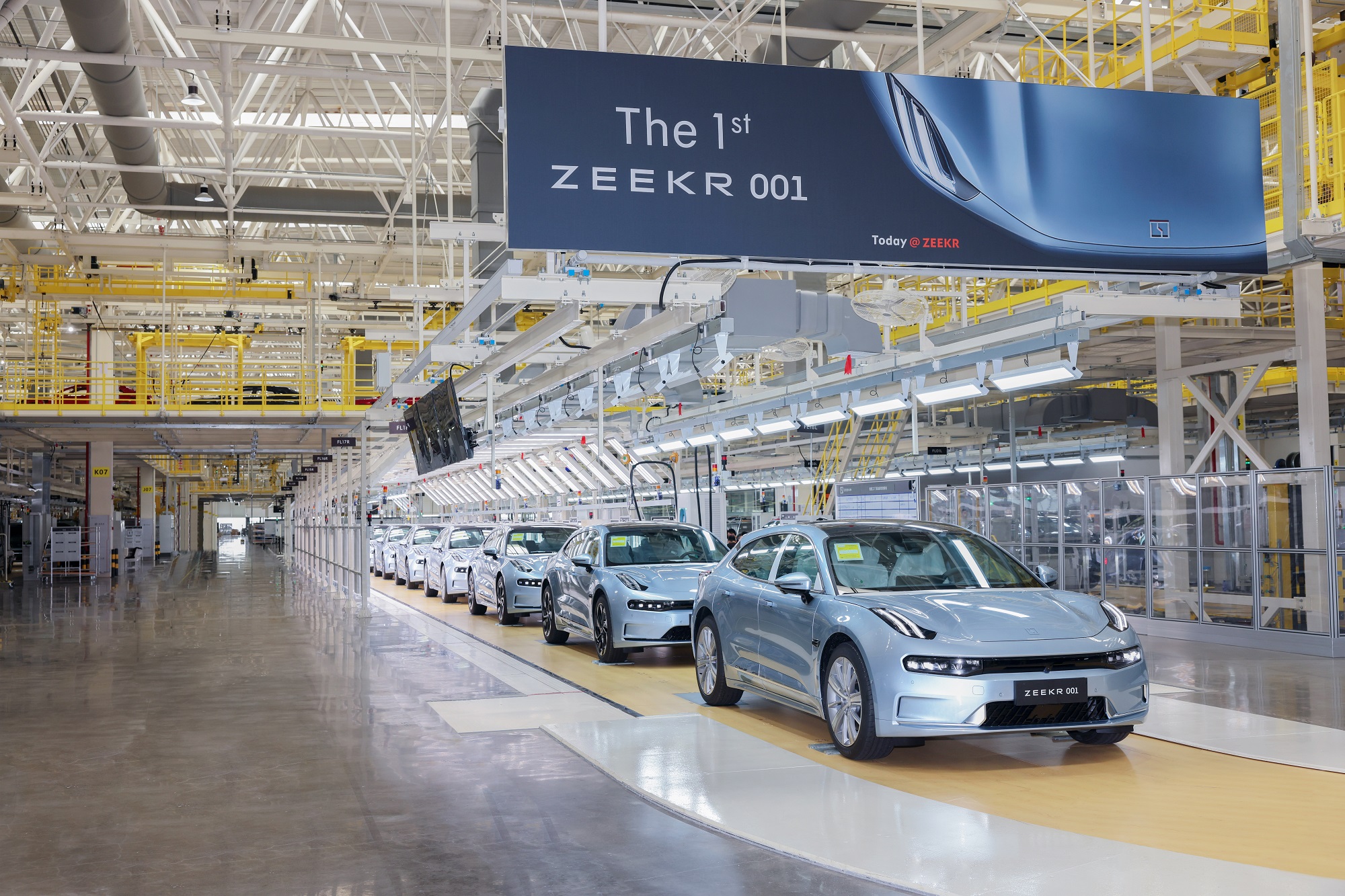 宁波极氪工厂哪个车间轻松,探访极氪工厂