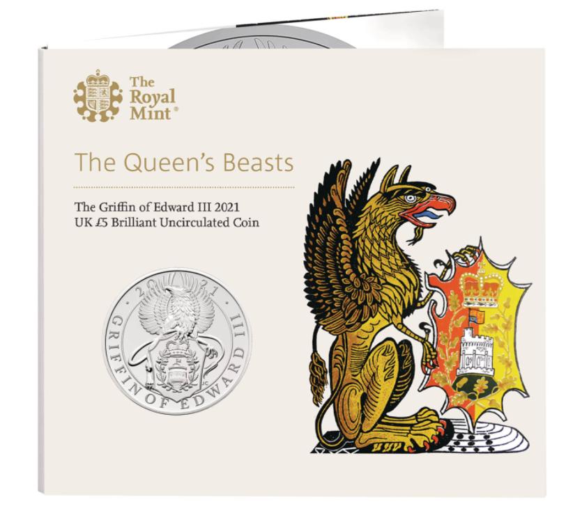 英国女王银币全部款式,英国女王神兽系列纪念币