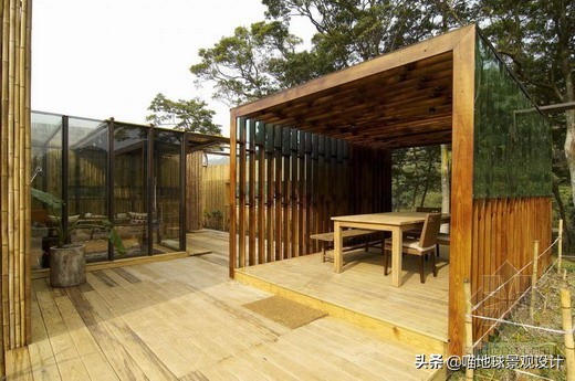 100款庭院廊架图片,中式庭院亭子设计效果图