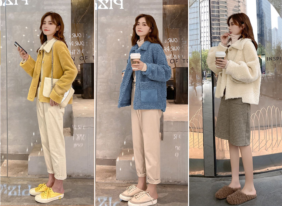 54套不同颜色的秋冬穿搭,54套韩系气质秋冬穿搭