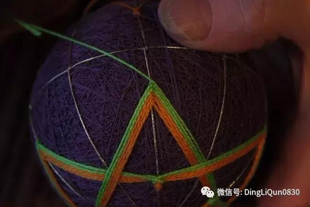 简单手鞠球怎么绣,刺绣手鞠球制作步骤