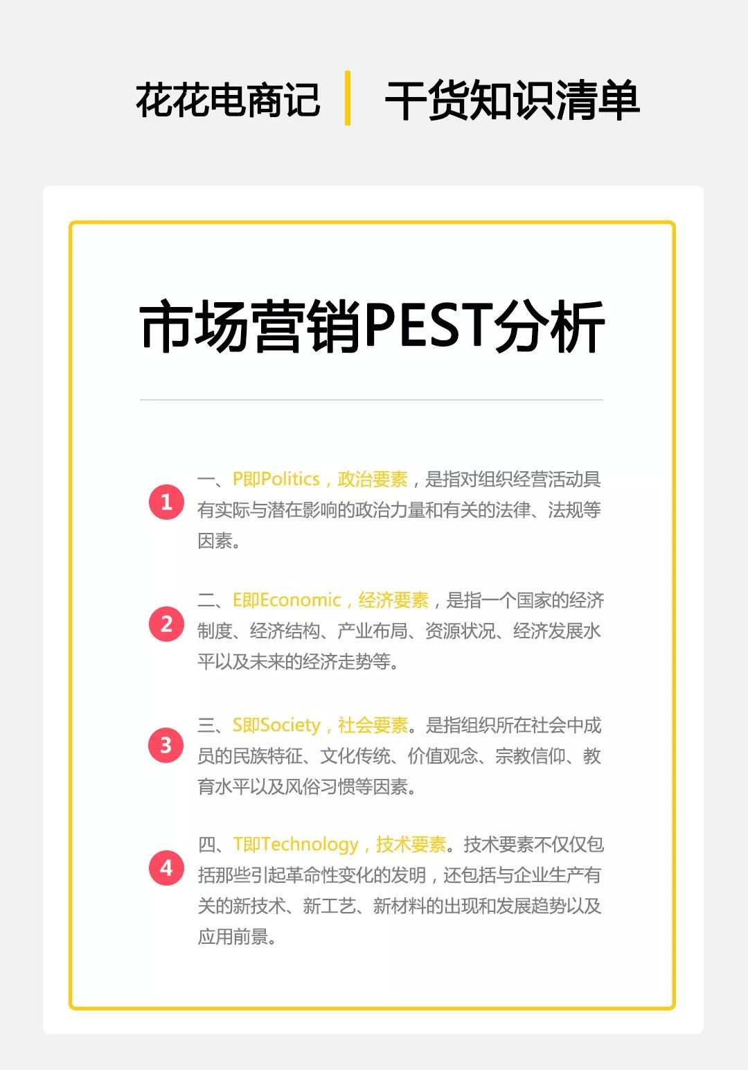 营销行业的pest分析,pest模型好看的样图